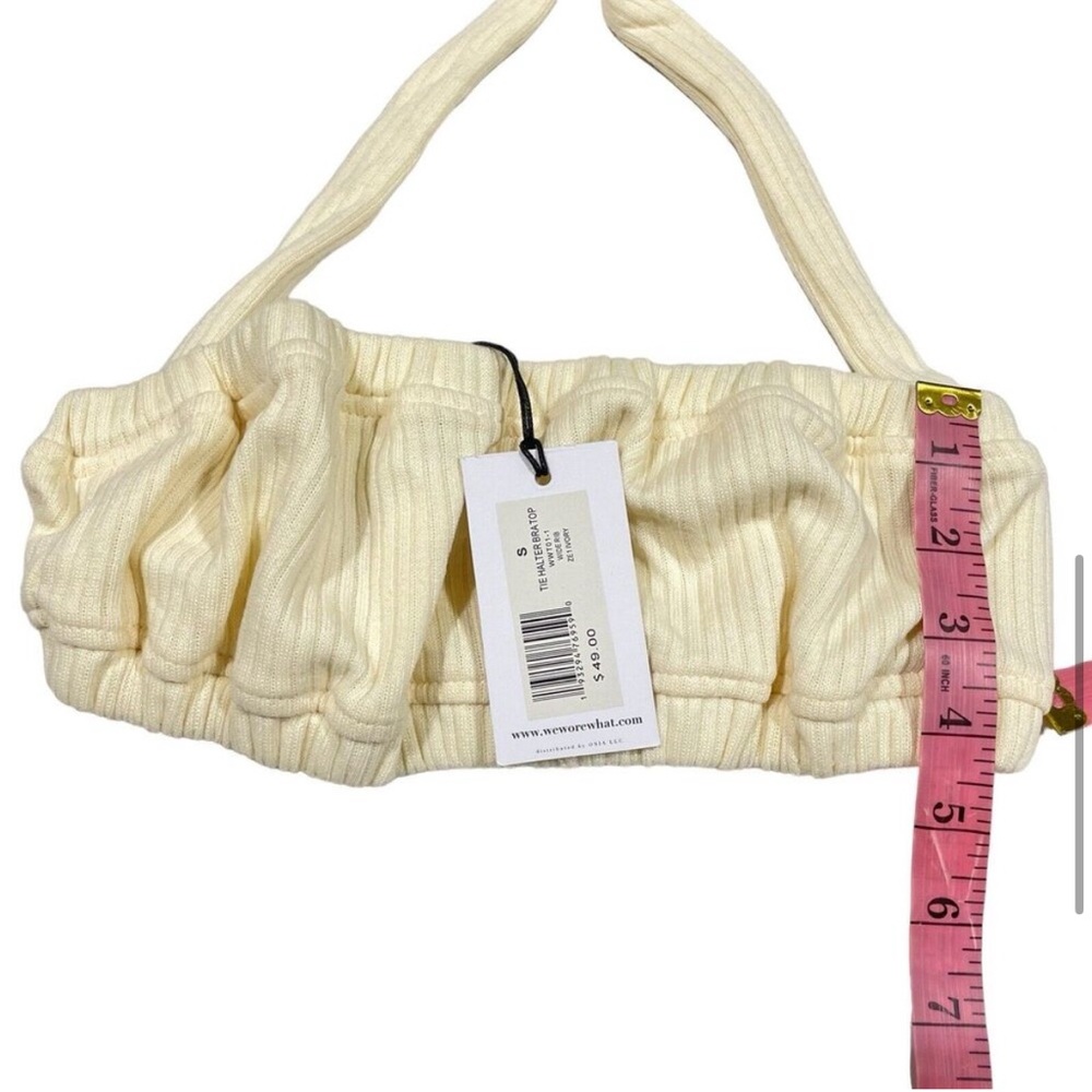 NWT WeWoreWhat X Revolve Halter Top - Picture 6 of 12